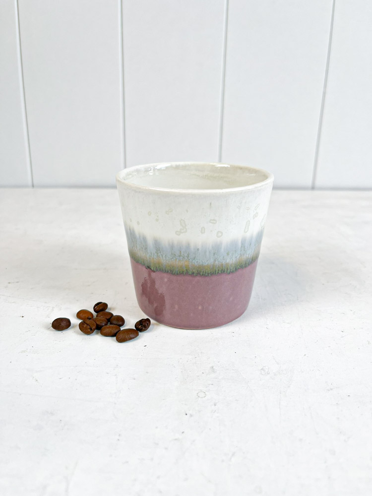 ceramic coffee cup - old pink from Lena Pedersen