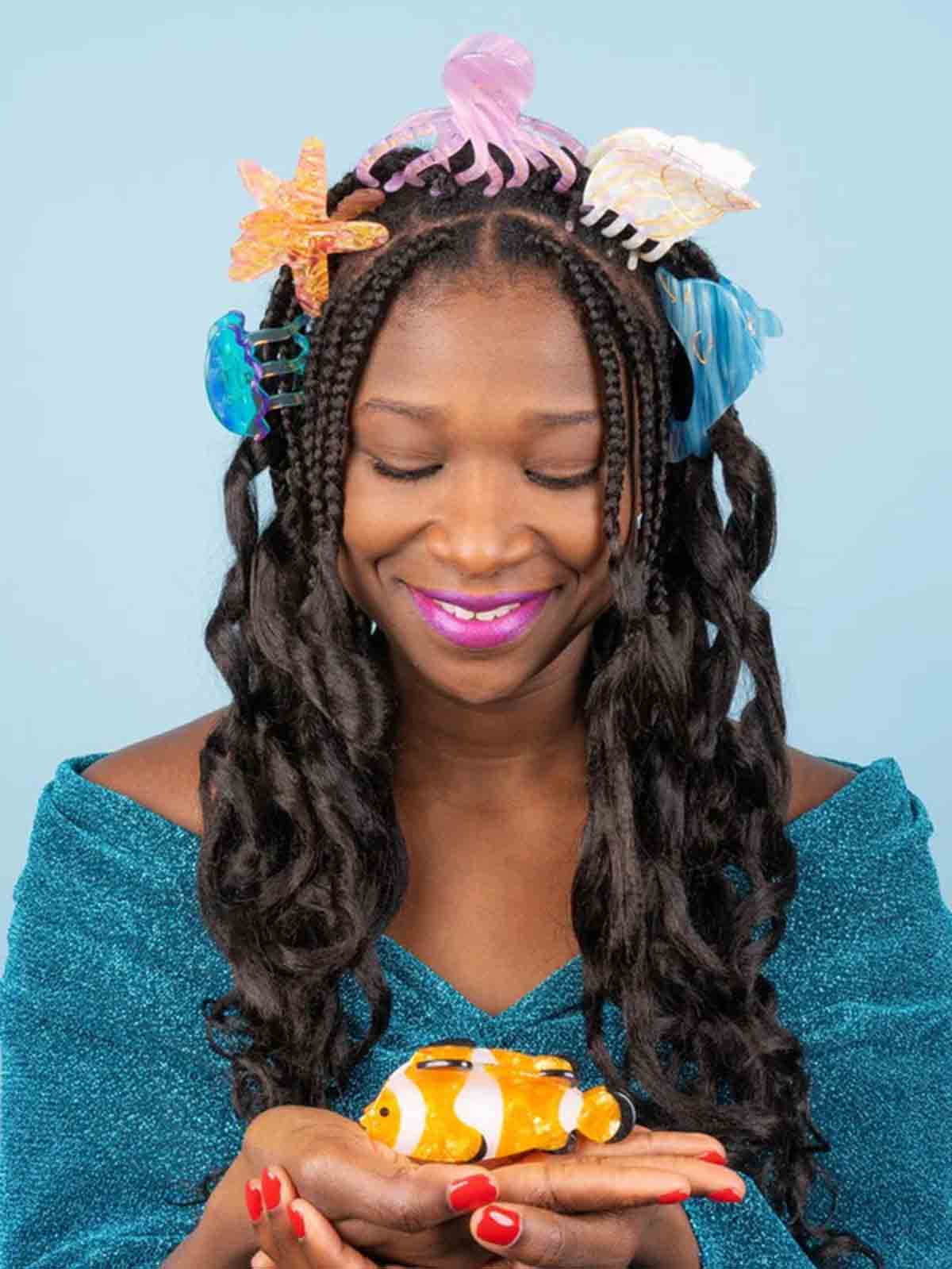 cou cou suzette dolphin hair clip (5)