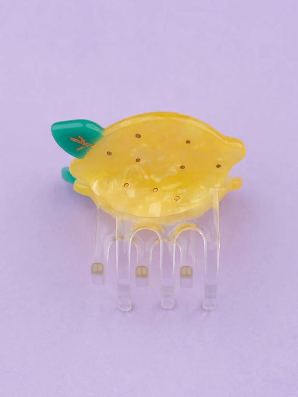 cou cou suzette small hair clip lemon