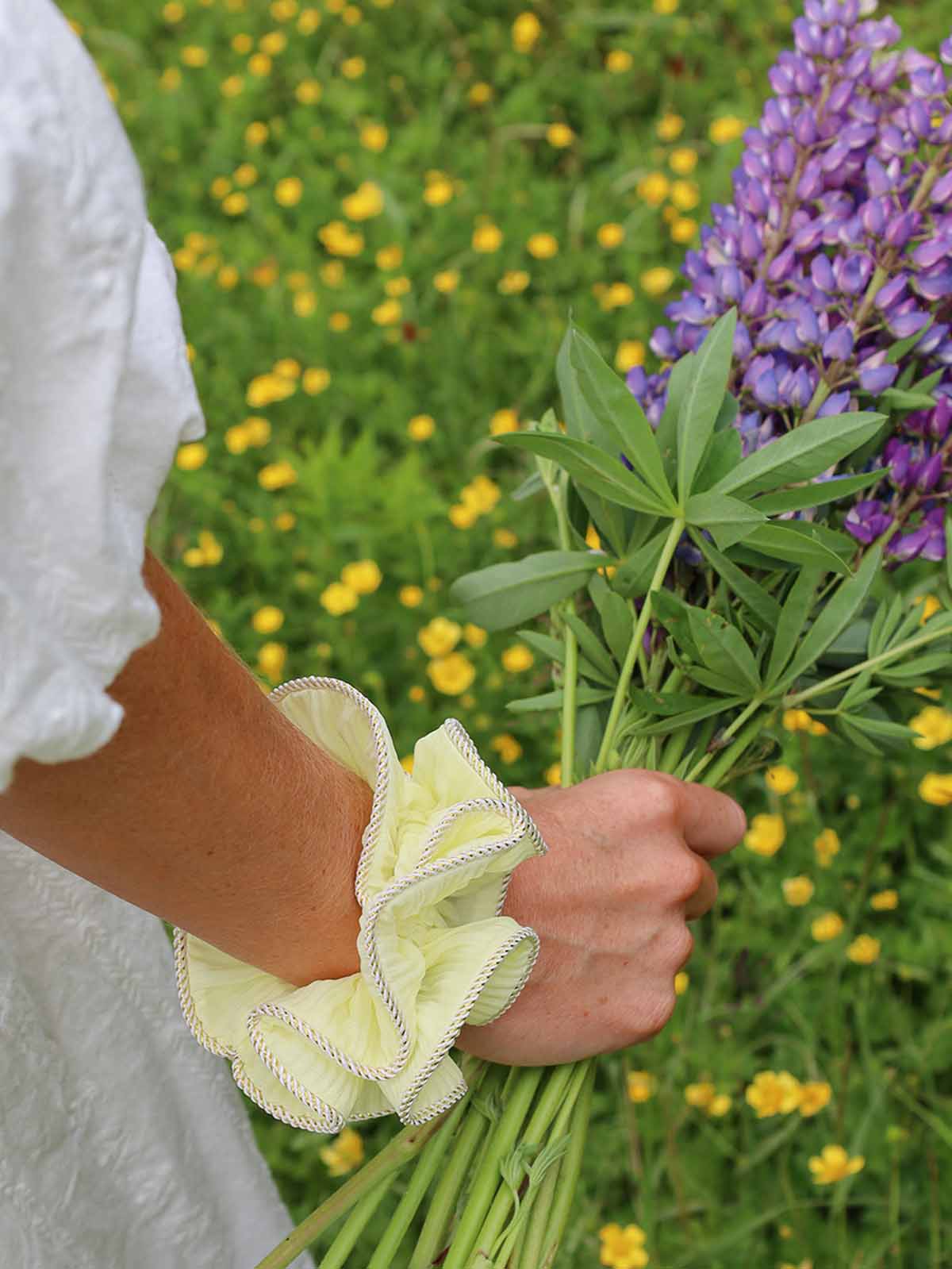 Scruncies from bows by starlings