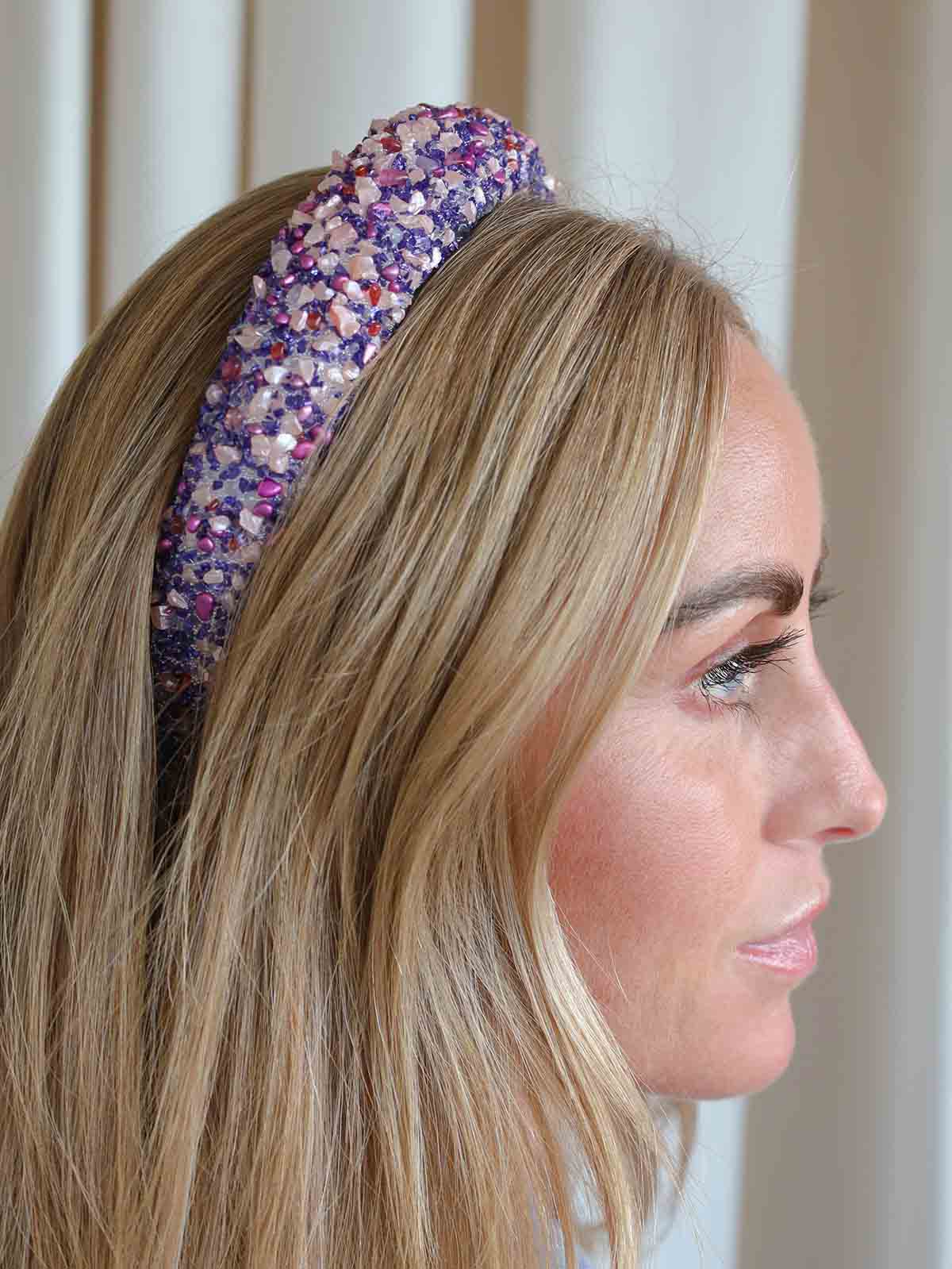 hairband cassandra in purple