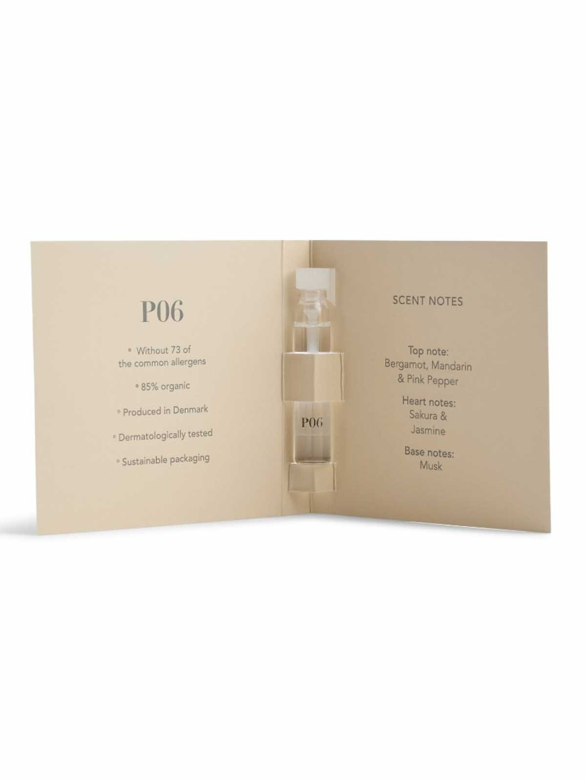 Honest perfume allergy friendly - p06 fragrance sample