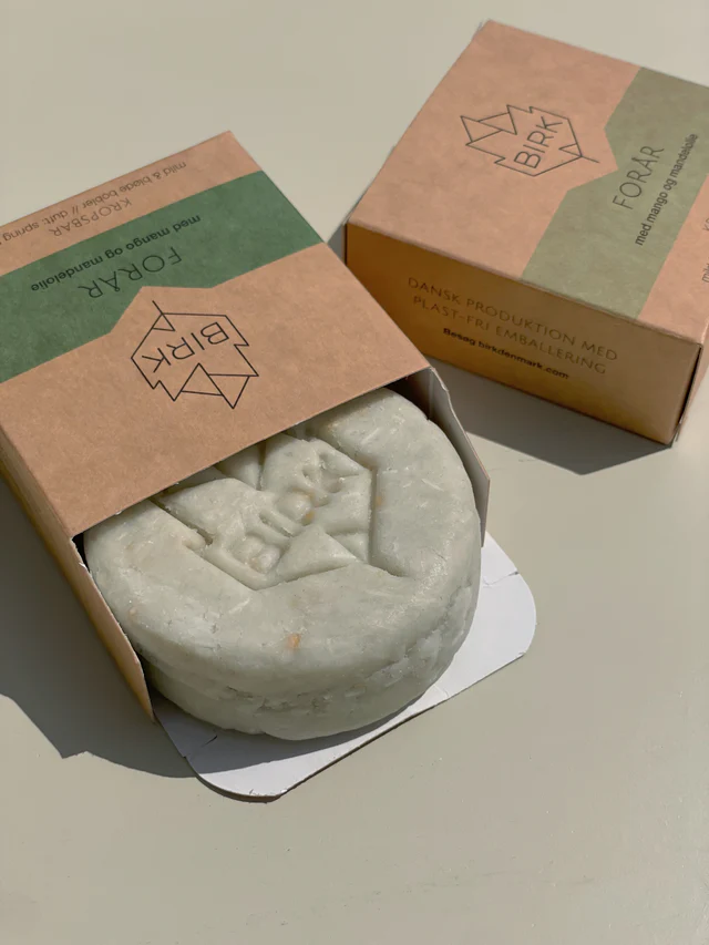 soapable for body birch - spring without perfume