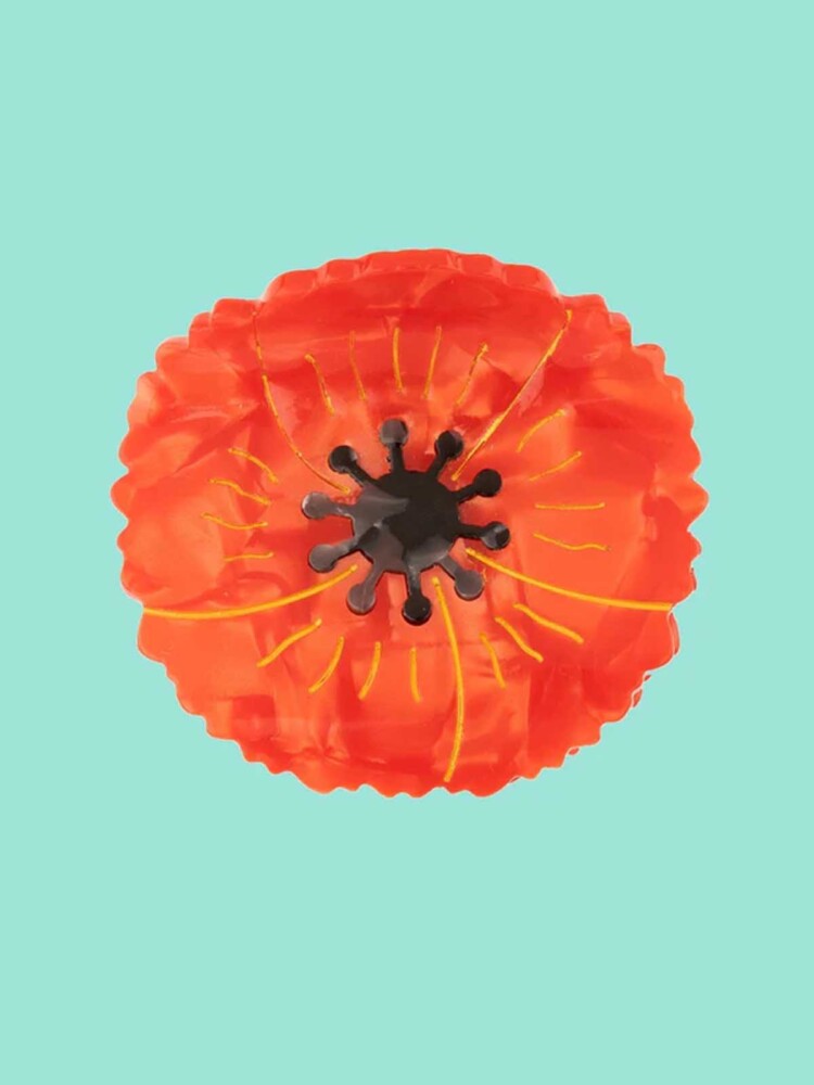 cou cou suzette hair clip poppy
