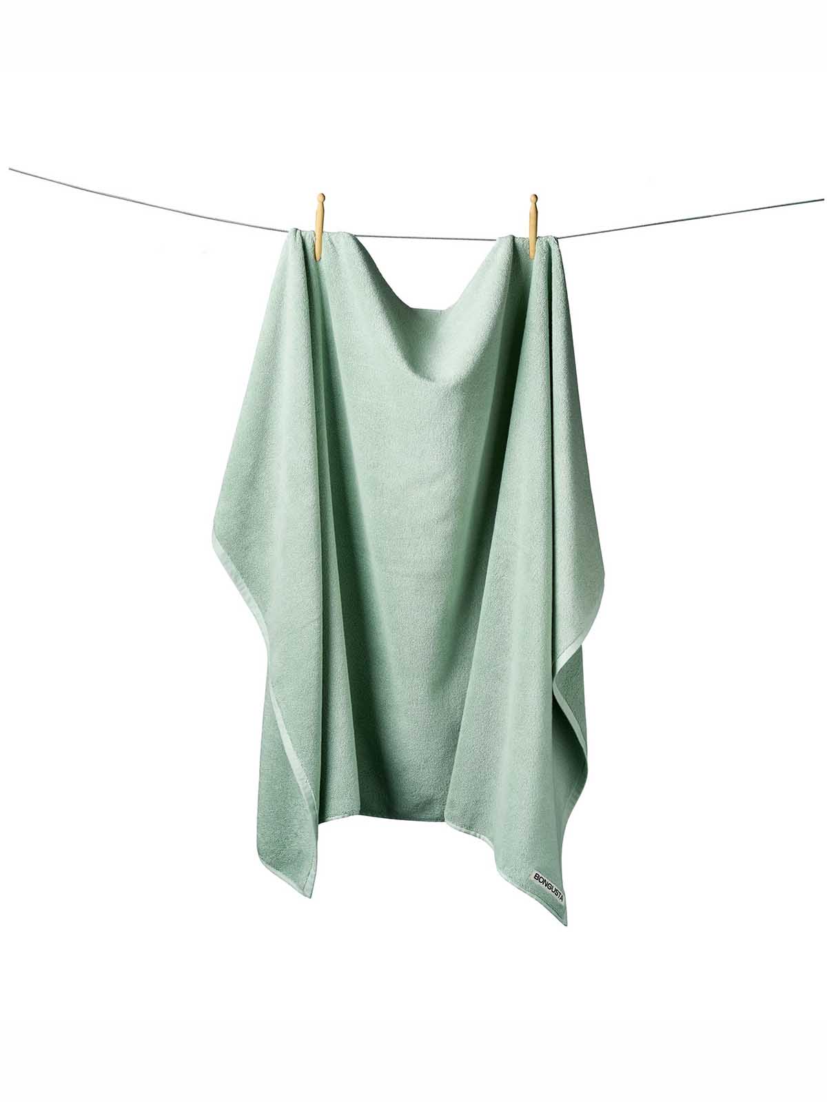 bongusta solid towels in plain colours