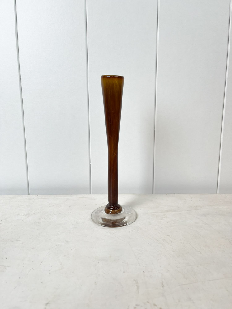 candlesticks from Anne Flohr in brown colours