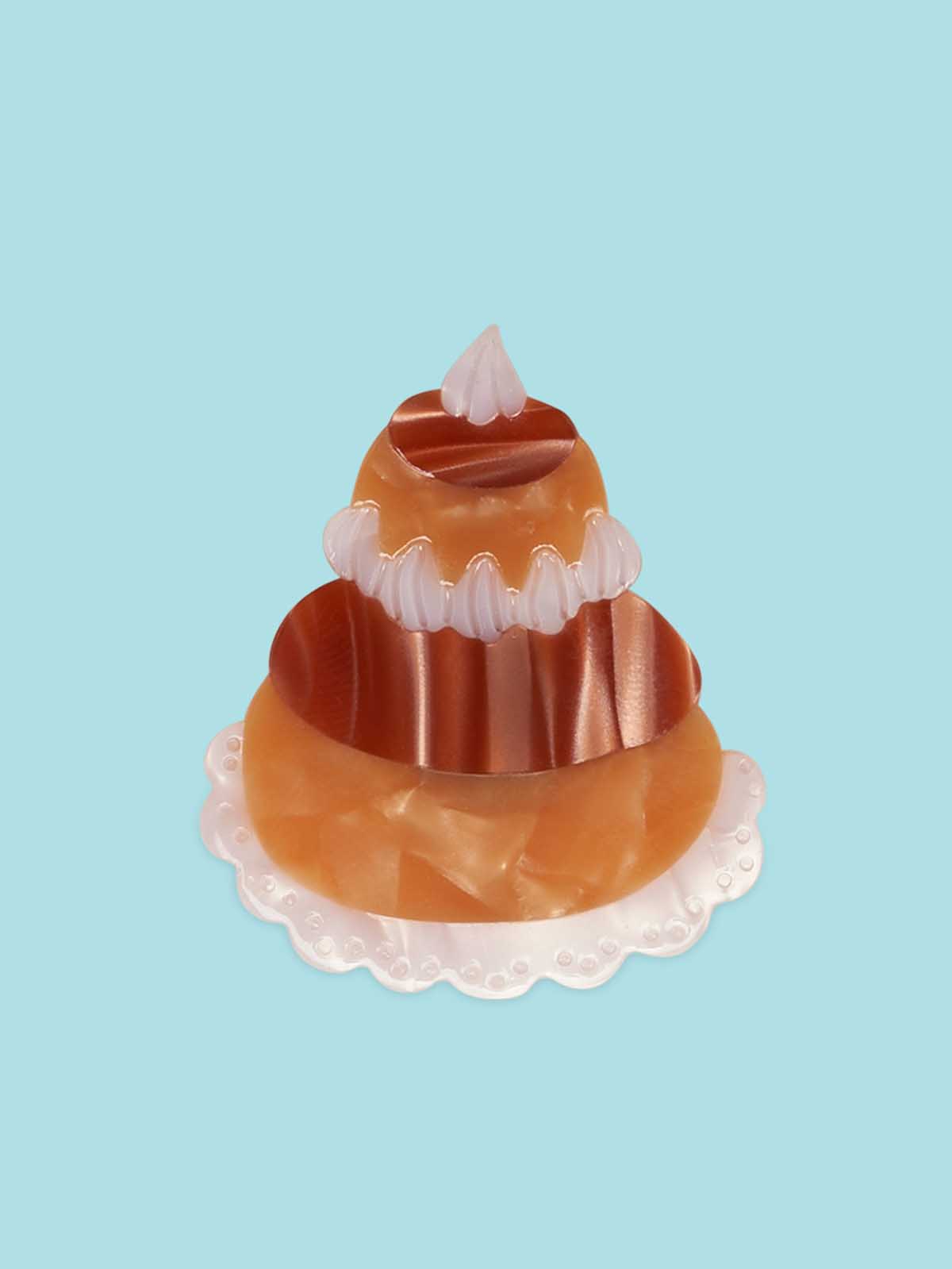 cou cou suzette mini hair clip with a cake - remix by Sofia