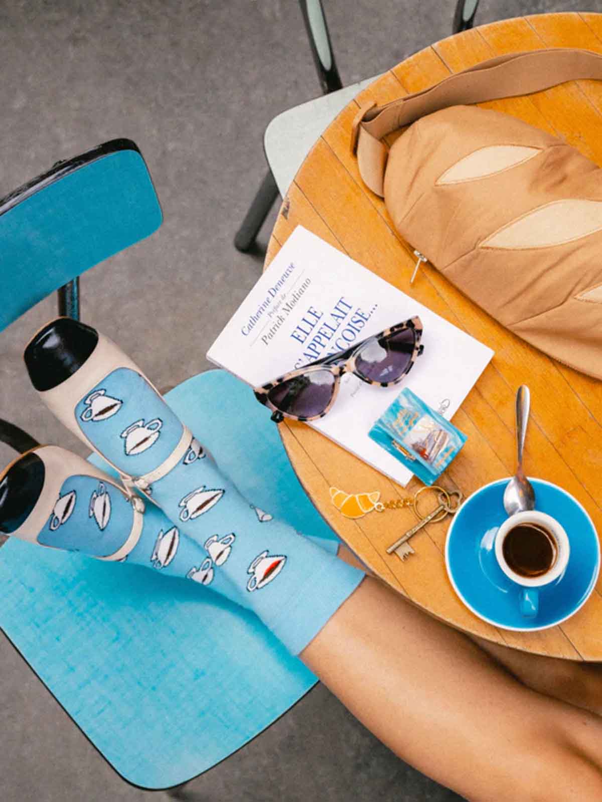 cou cou suzette hair clip with coffee cup - remix by Sofia