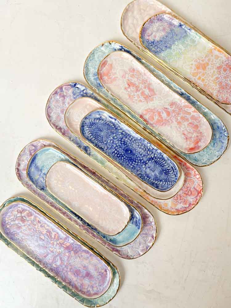 jewelry casks from ceramics by miabella - remix by sofie