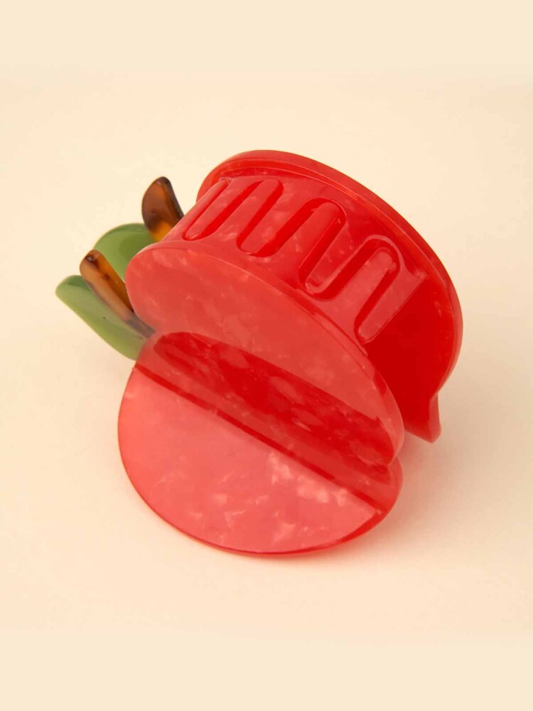 cou cou suzette hair clip apple
