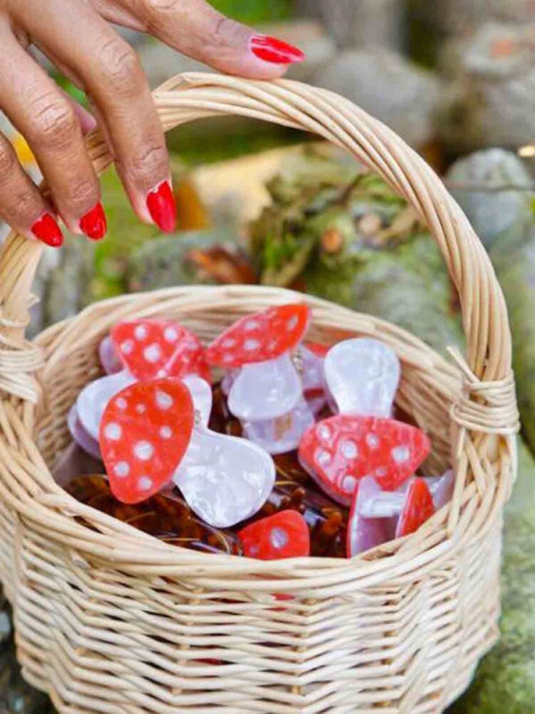 cou cou suzette hair clip red fly mushroom 6