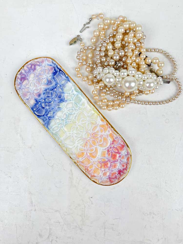 ceramics by miabella jewelry barrel in porcelain