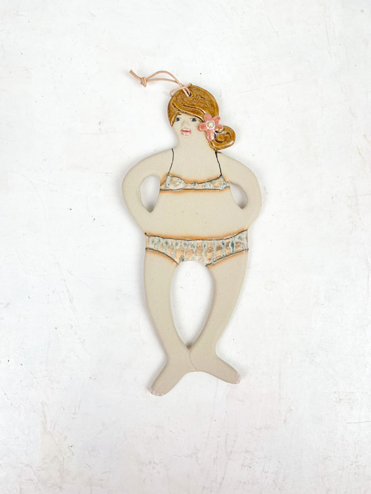 ceramic rainbow from mia lindbirk bathnymfe - wall hanging