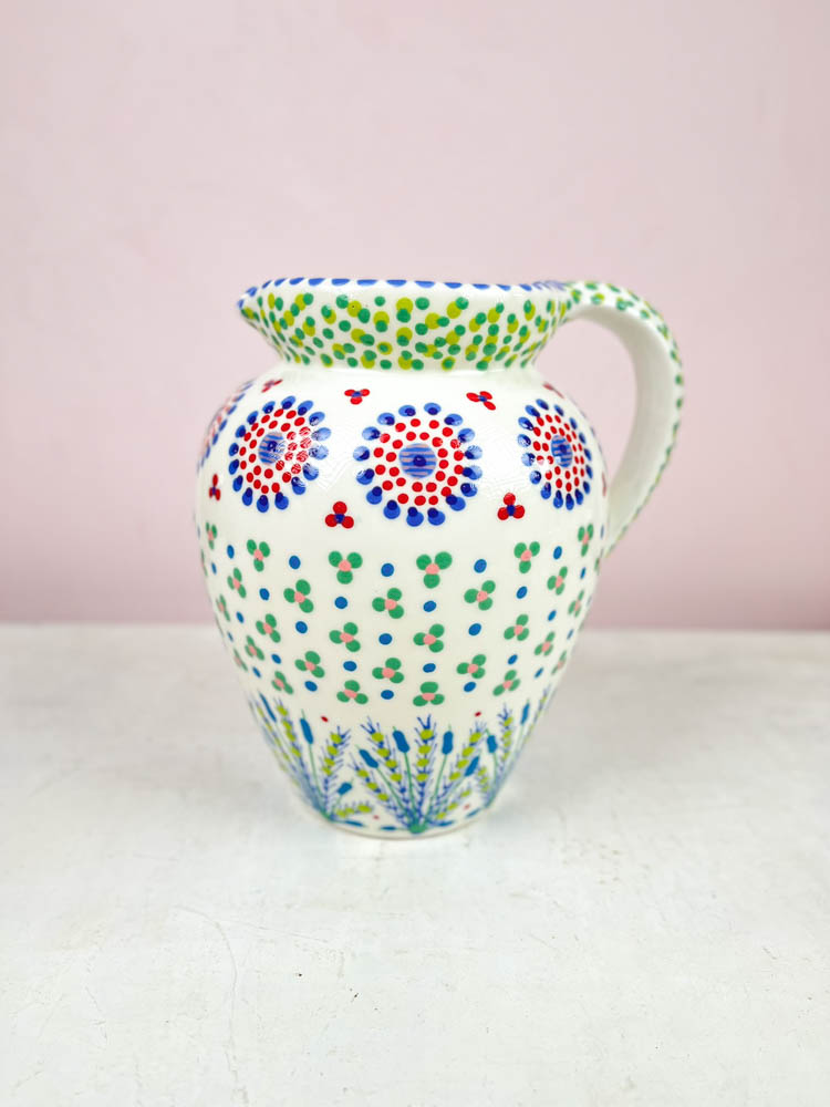 Potter's work large pot in ceramics - remix by Sofia - mahaba series