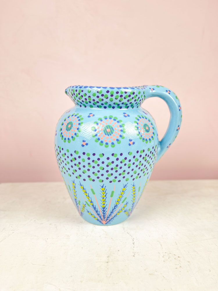 Potter's work large pot in ceramics - remix by Sofia - mahaba series