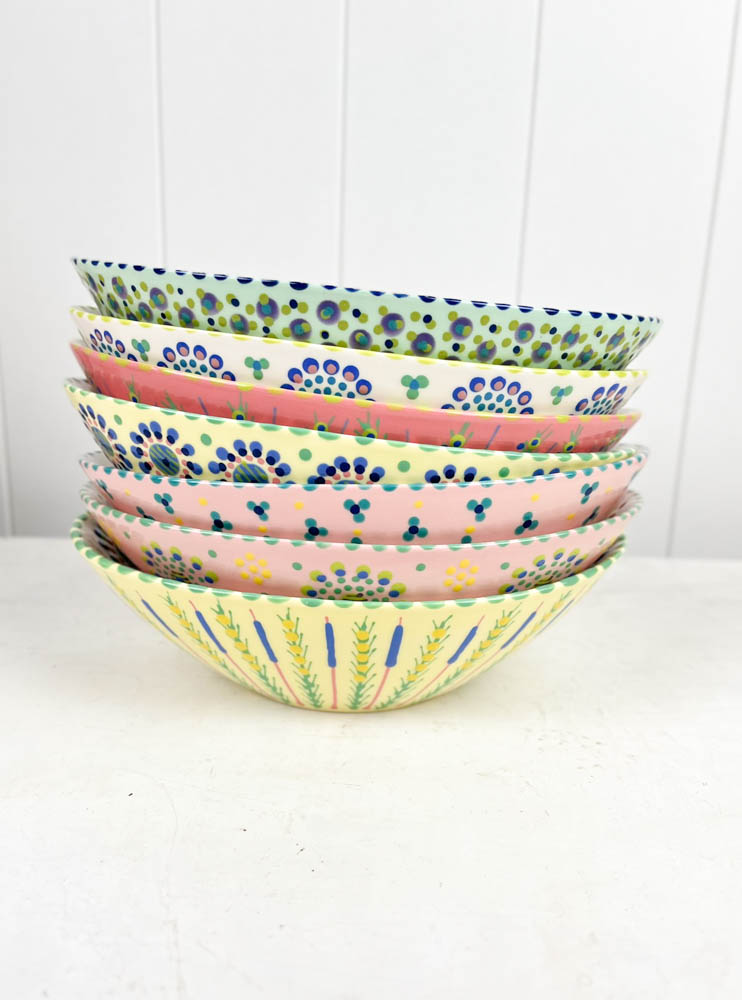 pasta bowl from the potters work mahaba series