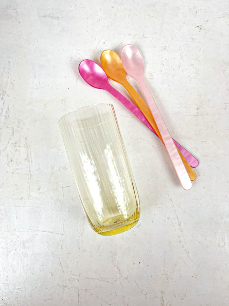 Anna von Lipa long drink bamboo in yellow