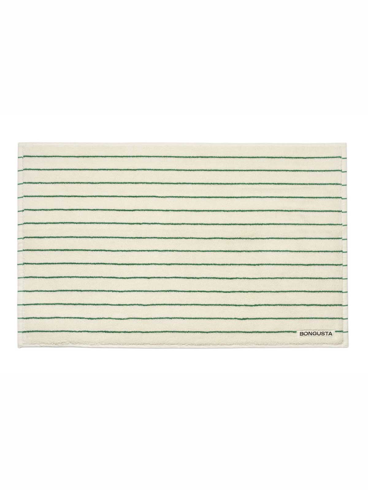 bongusta bath mat pure white and grass