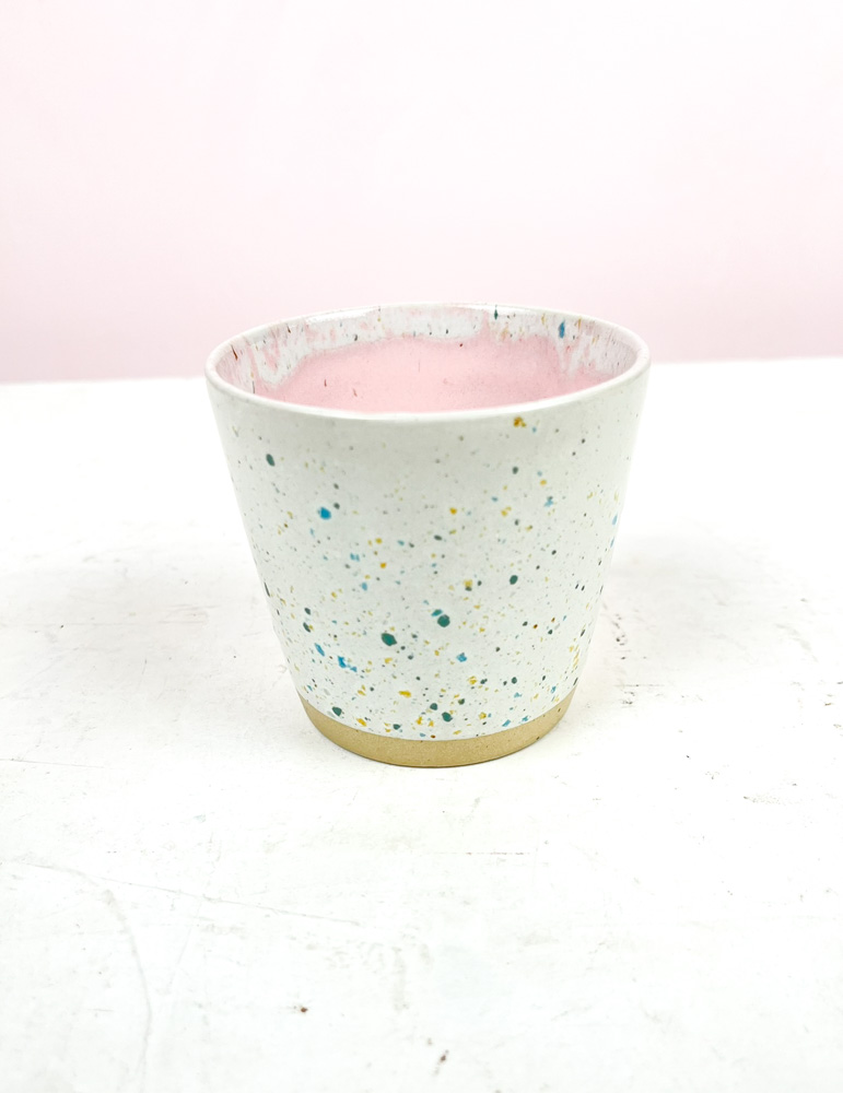 Bornholm ceramic factory drizzle-candyfloss