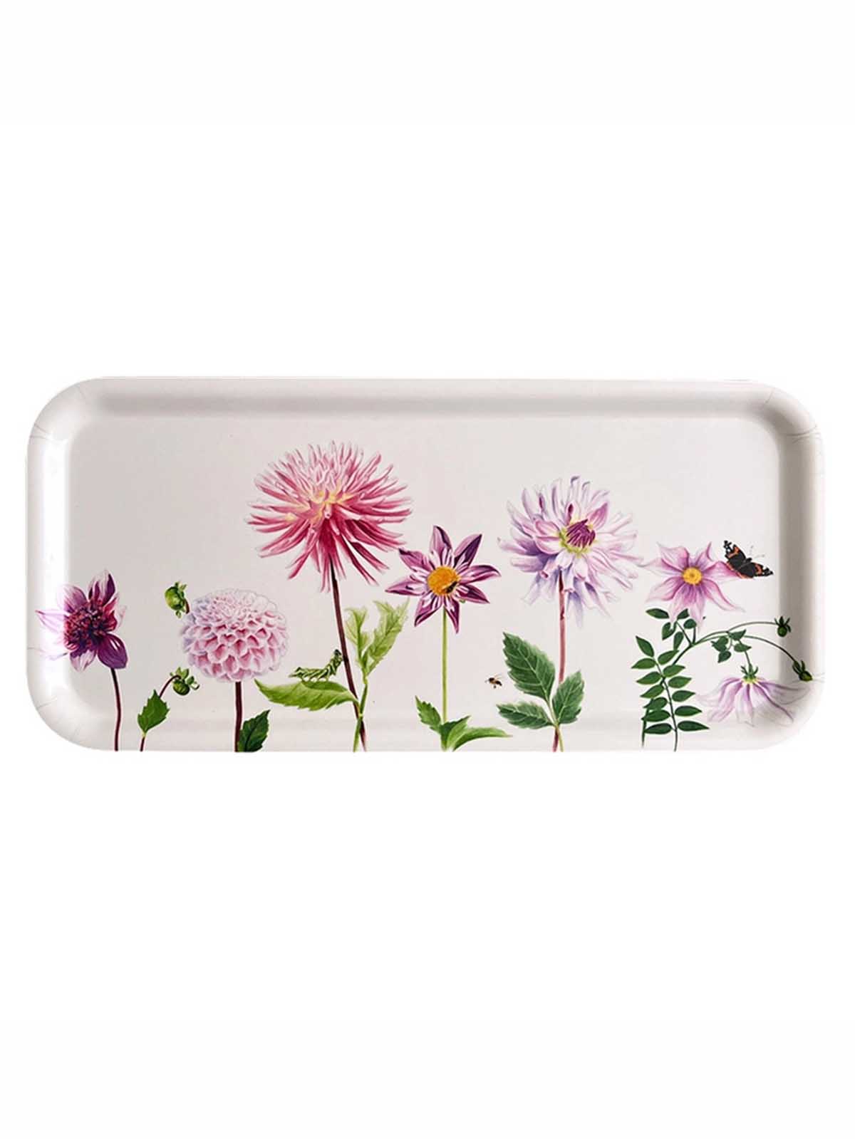 koustrup & co tray elongated dahlia