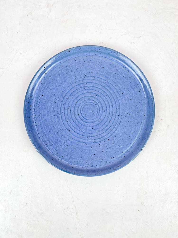 Trine lise ceramics - lunch plate blue