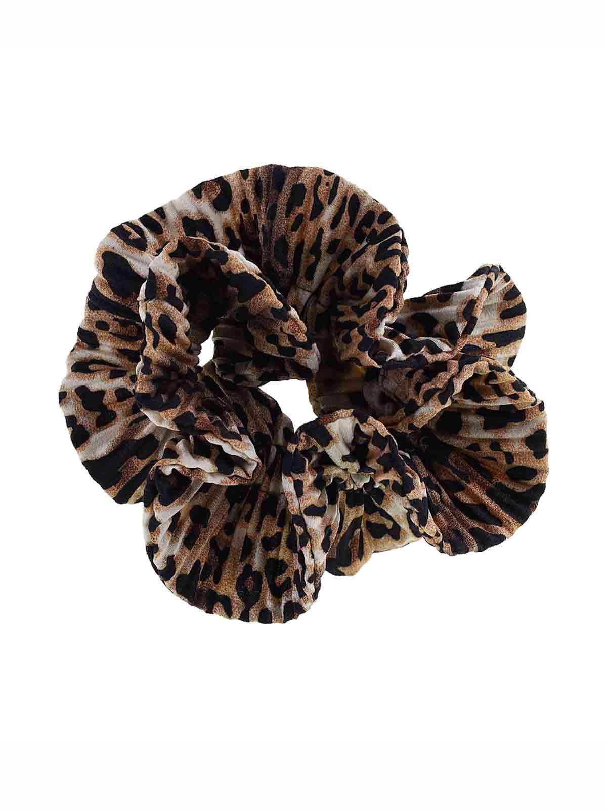 by starling scruncies kaisa in brown leopard