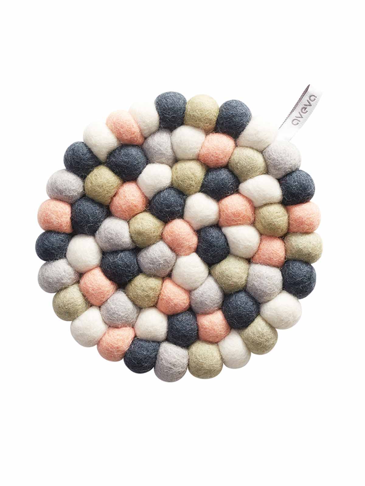 tablecloths in felt balls from Aveva