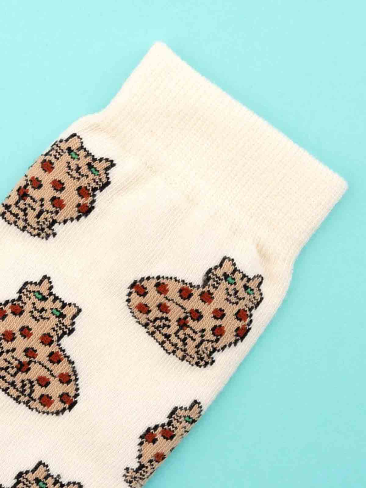 cou cou suzette stockings cream with cats