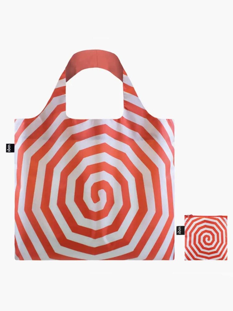 loqi shopping bag louise bourgeois red spiral (2)