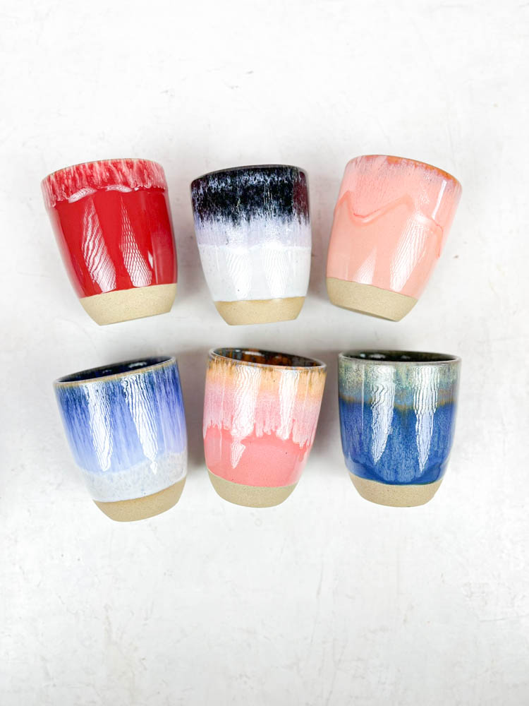 ceramic cups from remix by Sofia