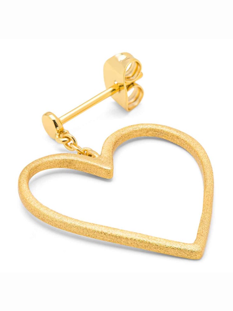 lulu copenhagen heart silver - LULU1631 - gold