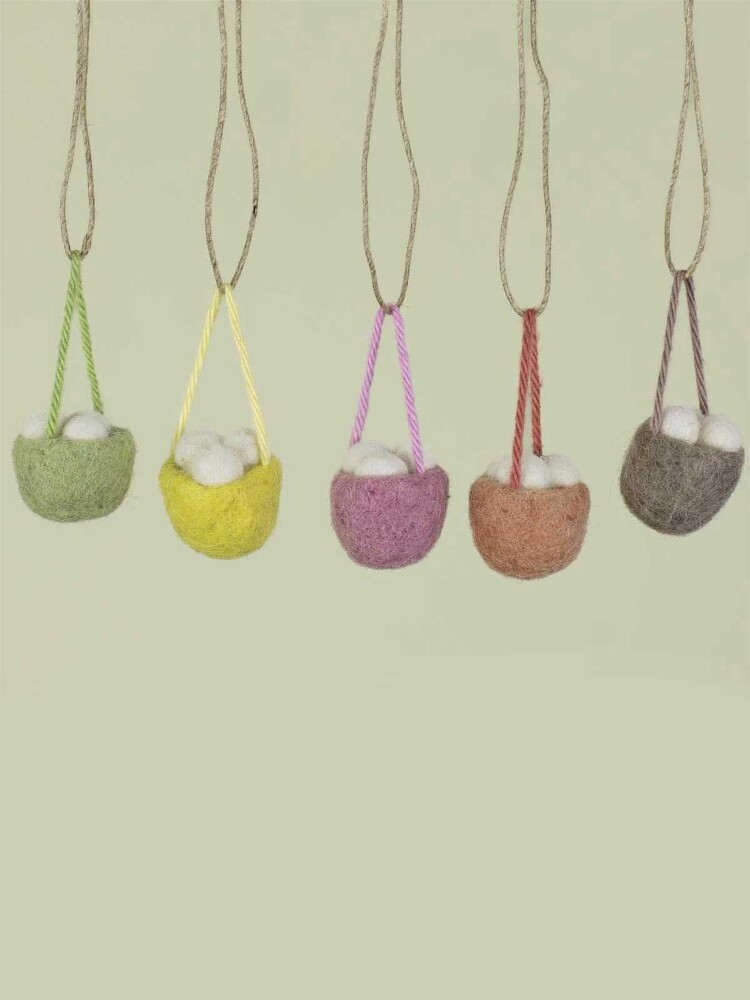 felt Easter decorations