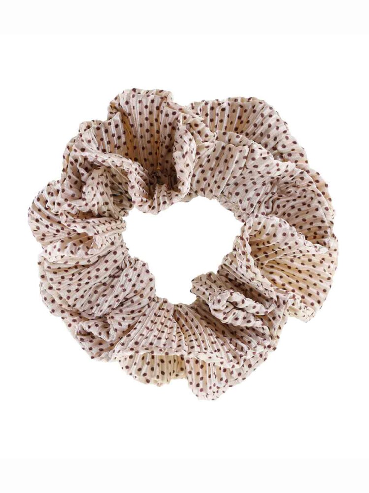 White - brown dots