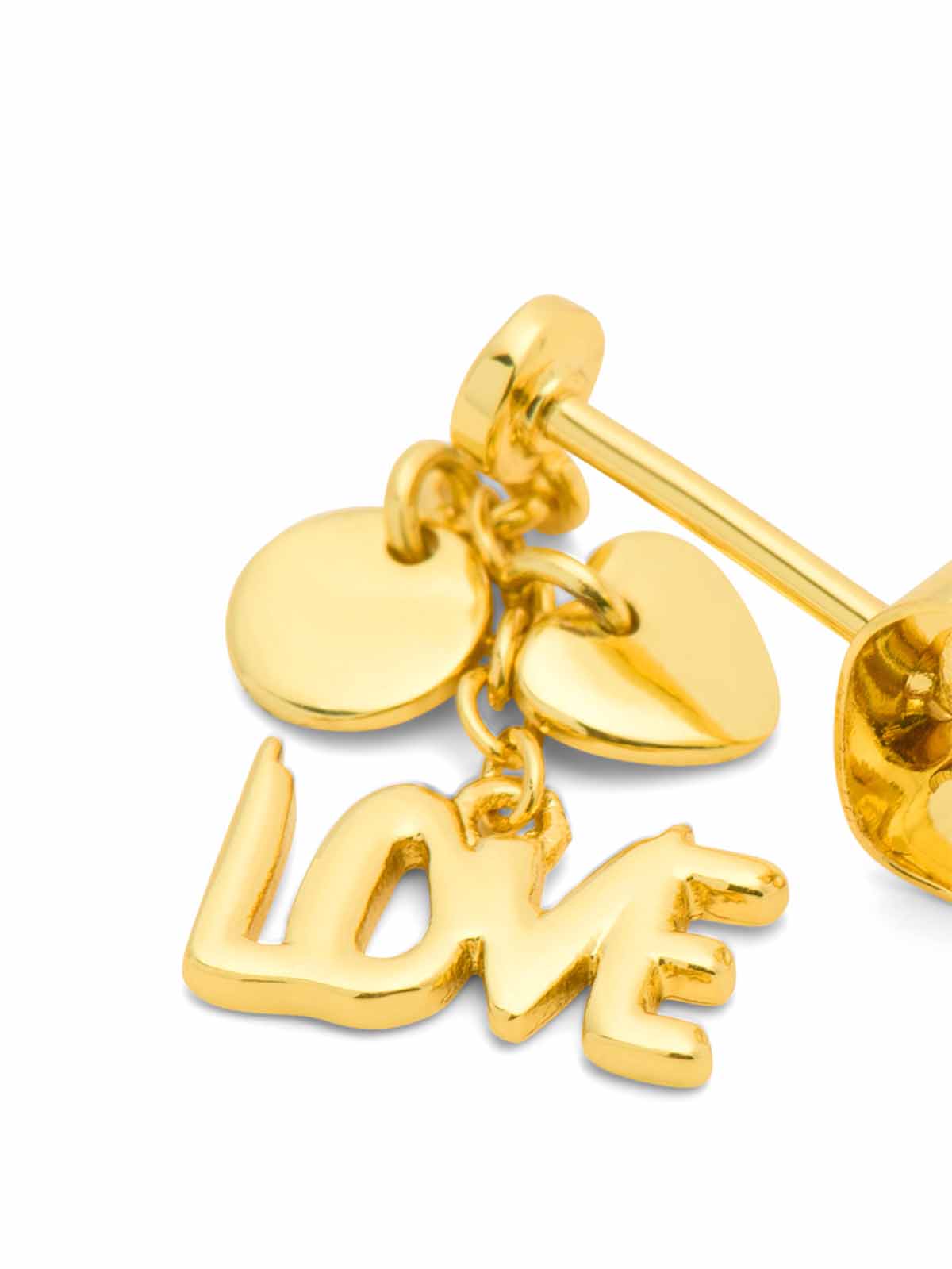 lulu copenhagen earring in either silver or gold