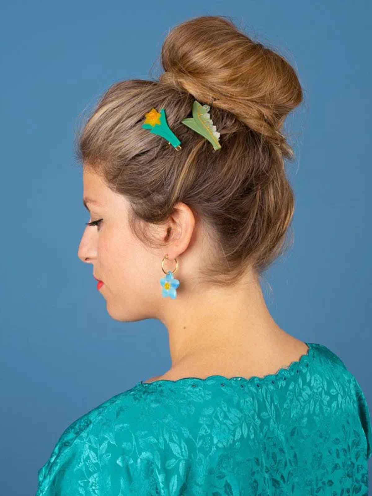 cou cou suzette - hair clip daffodil