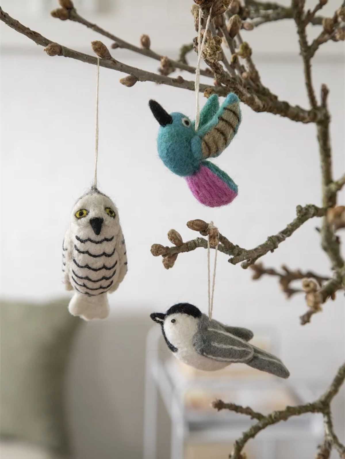 birds in felt grit & sif