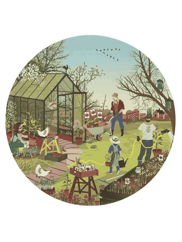 Certain sharp puzzles Spring feeling - Puzzle 1000