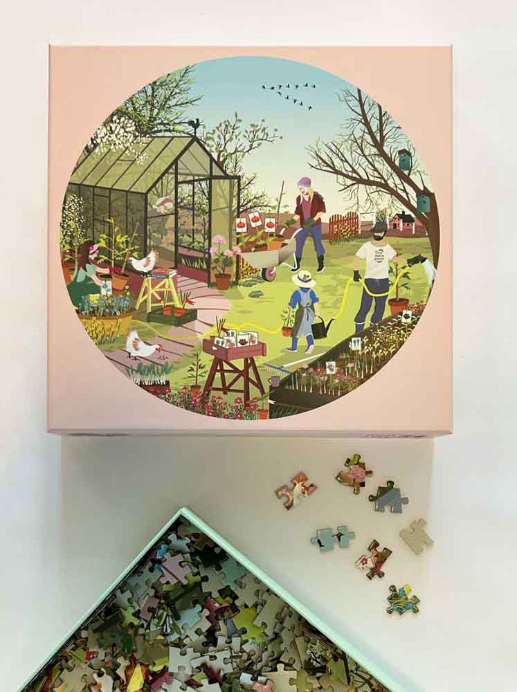 Certain sharp puzzles Spring feeling - Puzzle 1000
