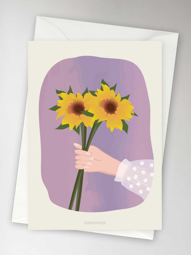 Occasion cards with sunflowers