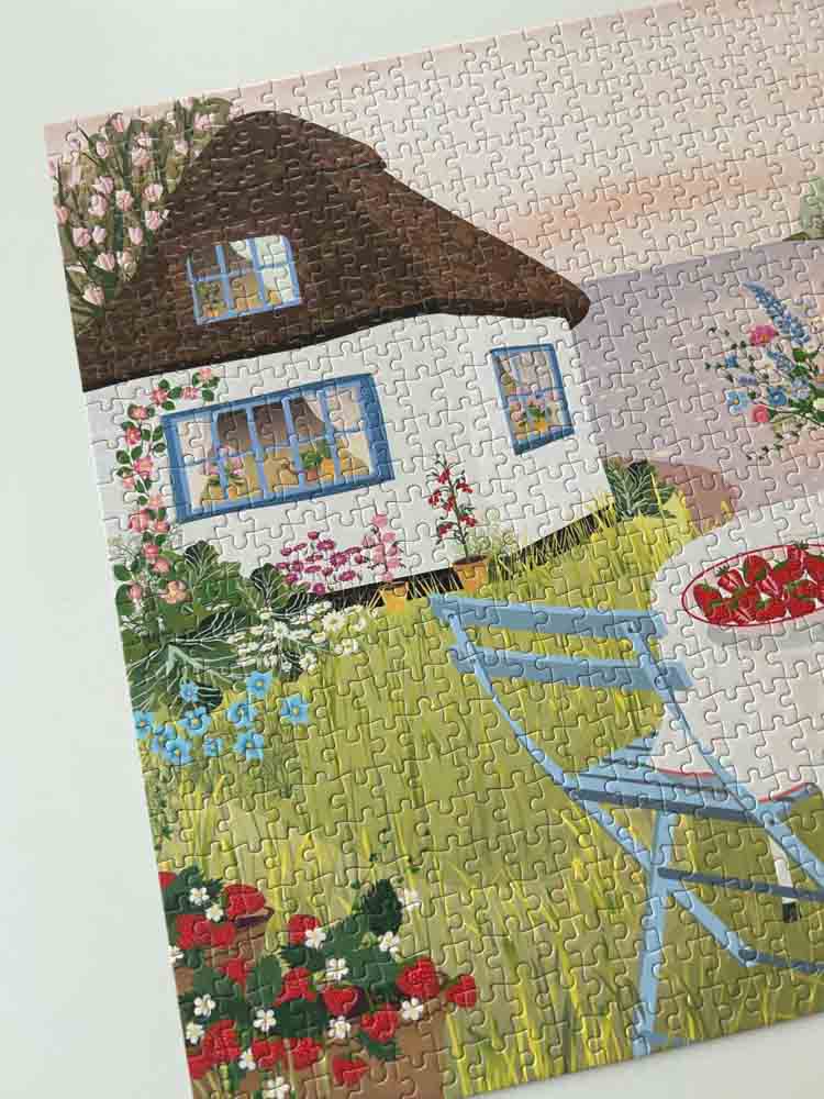 Certain sharp puzzle game SWEET STRAWBERRIES - Puzzle 1000