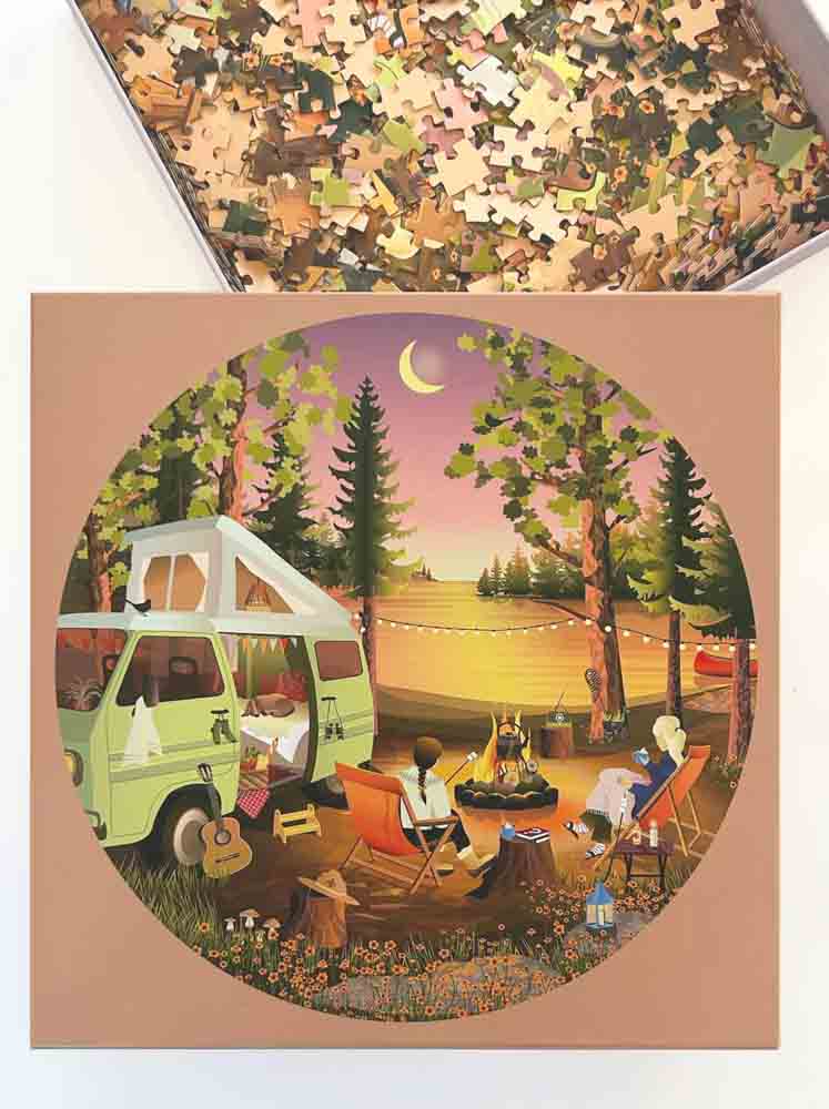 certain sharp puzzles VAN LIFE - puzzle 1000 pcs