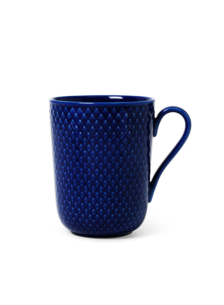 rhombus, heather porcelain, mug with handle