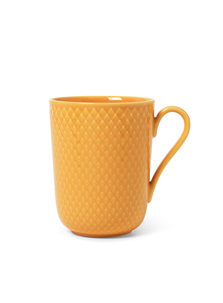 rhombus, heather porcelain, mug with handle