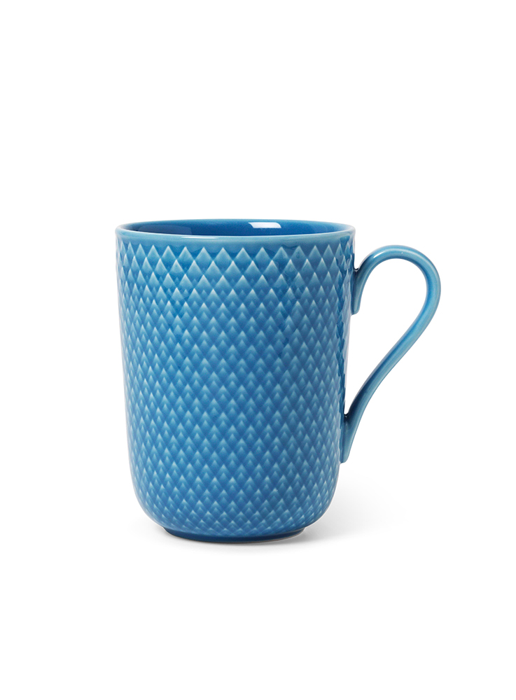 rhombus, heather porcelain, mug with handle