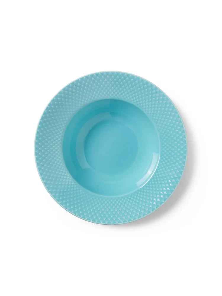 rhombus, heather porcelain, deep plate, plate