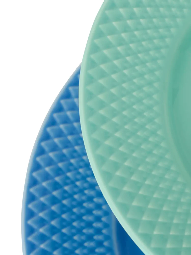 rhombus, heather porcelain, dishes, floors