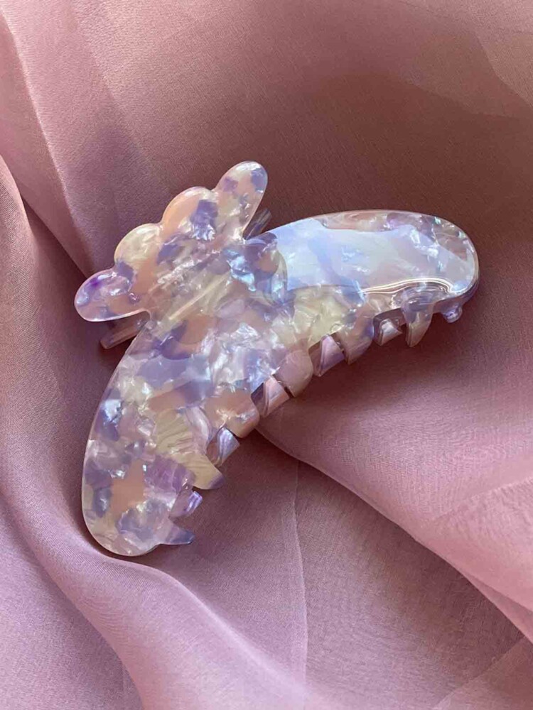 Agnes Hair Clip - Pink-purple-freshness Nistret bows by starlings