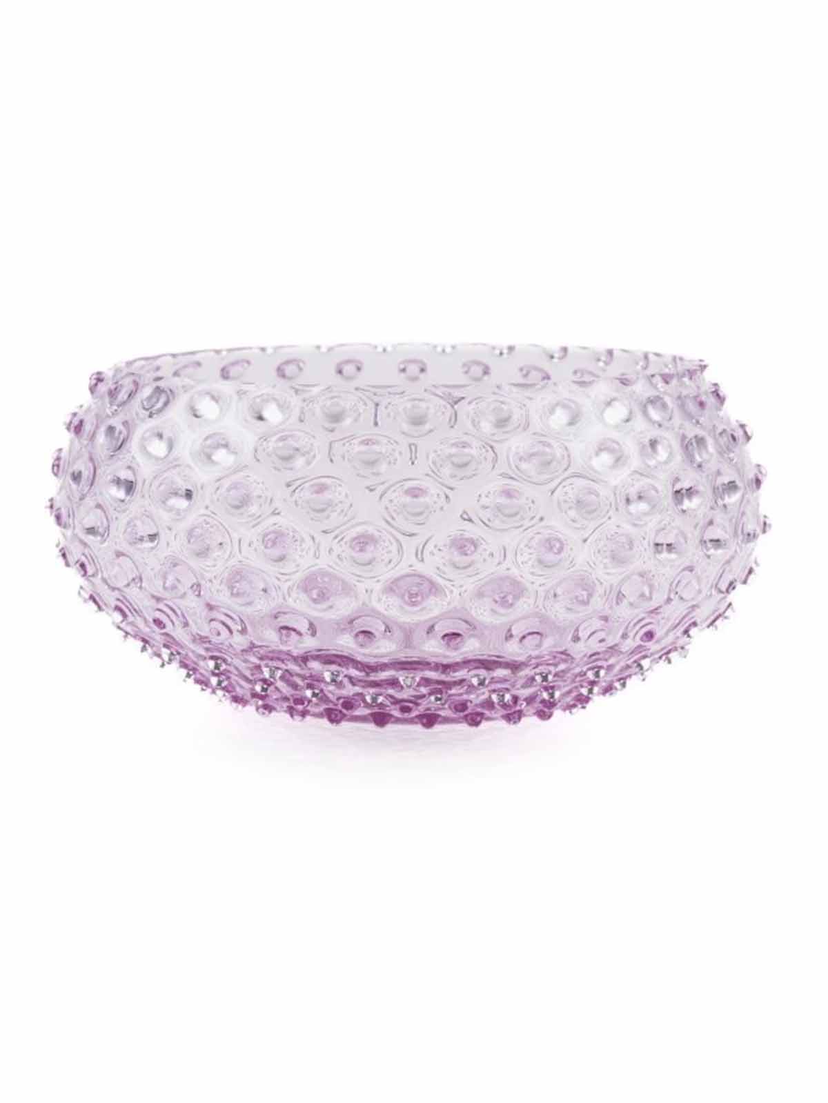 Anna von Lipa bowl in a pair of porridge glasses, 24 cm in purple