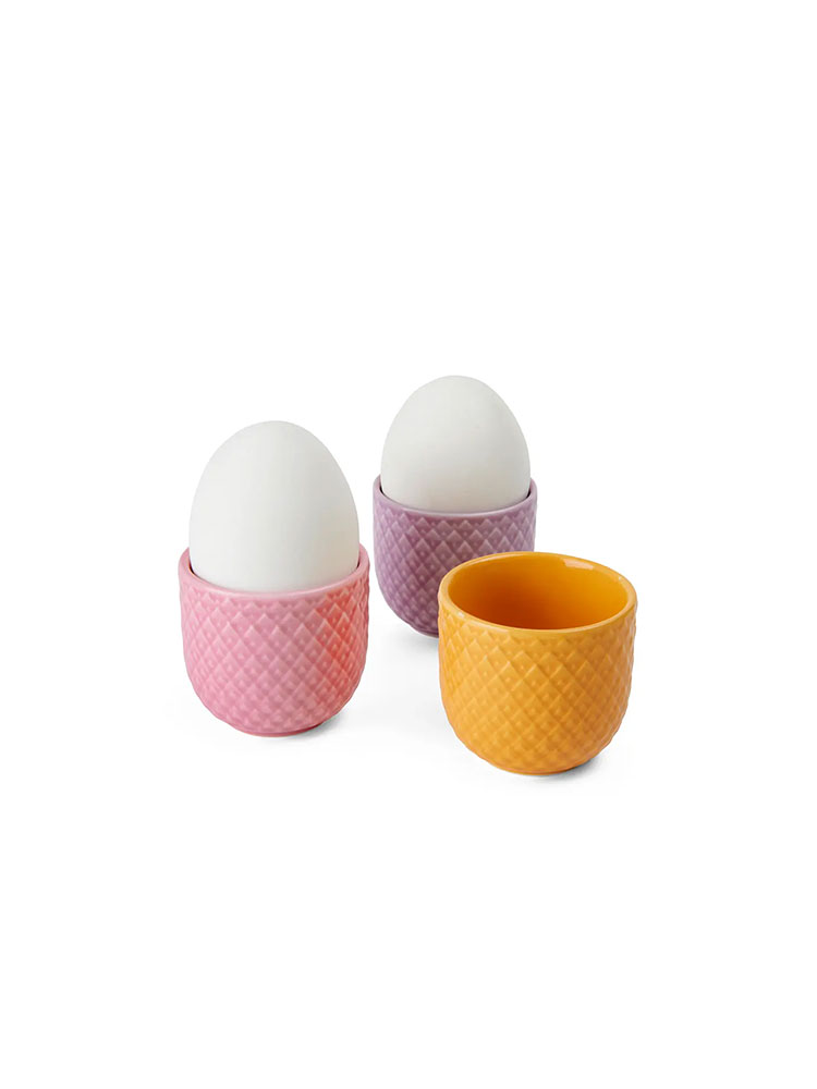 rhombus, heather porcelain, egg cup, table setting