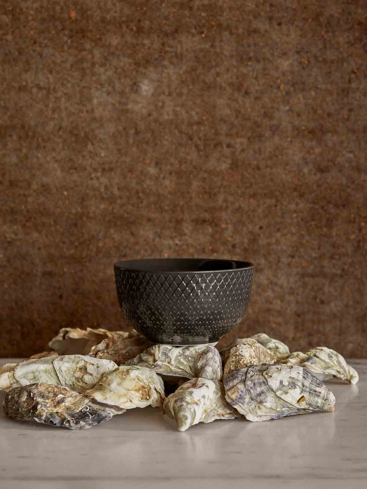rhombus, heather porcelain, bowl